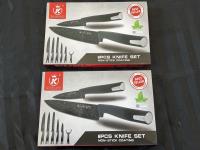(2) Kitchen King 6 Piece Knife Sets