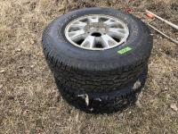 (2) Wild Country 235/5R15 Tires