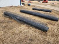 (3) Rolls of Poly Geotech Mesh