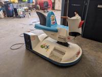 Kiddies Jetsons Coin Operated Kids Ride