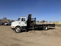 1998 International 8100 S/A Dually Day Cab Boom Truck