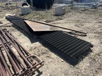 Qty of Misc Grating & Steel 