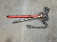 (2) Chain Wrenches