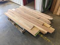 Qty of Various Lengths and Widths of Hardwood