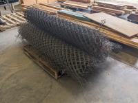 (4) Rolls of Chain Link Fence