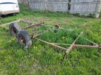 Trailer Frame with Axles