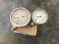 (4) All Stainless Pressure Gauges
