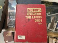 Motors Mechanical Time & Parts Time Guide 1971