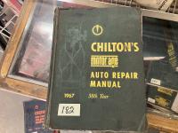 Chiltons Motorage Auto Repair Manual 1967