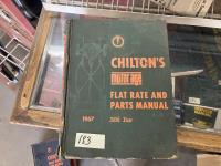 Chiltons Motorage Flat Rate & Parts Manual