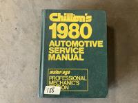 Chiltons Automotive Service Manual 1980