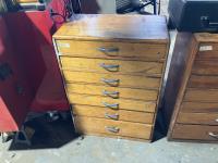 Wooden Cabinet - 7 Drawers