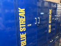 2 Piece Blue Streak Parts Cabinet with Drawer