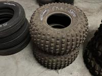 (2) - 22.0X11x8n Turf Tires