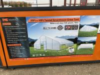  TMG Industrial TMG-GH3040 30 Ft X 40 Ft Tunnel Greenhouse Grow Tent 