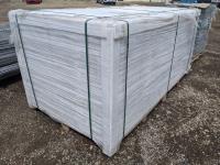 (250±) Sheets of 4 Ft X 8 Ft White Corrugated Plastic Sheets
