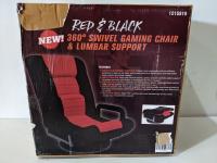 Red & Black 360 Degree Swivel Gaming Chair