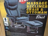 Massage Recliner Chair and Ottoman