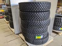 (6) Grizzly 11R22.5-16PR Tires