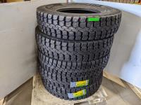 (5) Grizzly 11R22.5 Tires