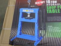 10 Ton Hydraulic Shop Press Table Top 