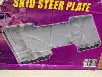 3/16 Steel Quick Attach Skid Steer Plate 