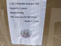 1.2m Inflatable Bumper Ball 
