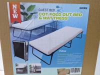 Fold Out Bed and Mattress 