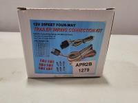 12V 25 Ft Four Way Trailer Wiring Connection Kit 