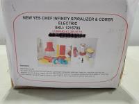 Yes Chef Infinity Spiralizer and Corer Electric 