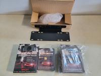 (2) Sets of LED NHCAT-9012 Headlight Bulbs with Decoder Kit and (1) License Plate Bracket