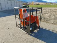 TMG Industrial PD700S 8 Inch Post Pounder - Skid Steer Attachement
