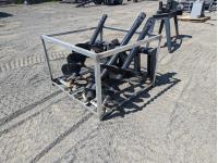 Auger W/3 Bits - Skid Steer Attachments