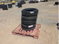 (5) Grizzly ST225/75R15 Tires