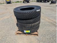 (4) Grizzly R318S 11R24.5 Tires