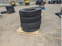(4) Grizzly Dd377s 11R22.5 Tires