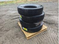 (4) Grizzly 11R22.5 Tires