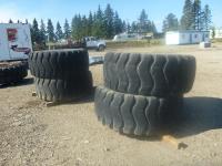 (4) 23.5R25 Goodyear Industrial Tires