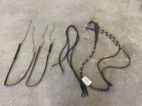 (4) Sets Leather Riding Reins