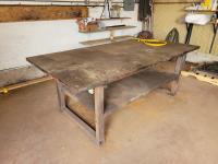Custombuilt 4 Ft X 8 Ft Steel Welding Table