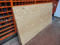 (1) 3/4 Inch & (1) 7/16 Inch 4 Ft X 8 Ft Plywood Sheets
