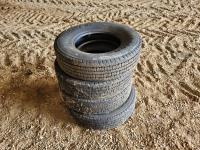 (4) Firestone LT235/80R17 Tires