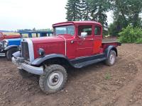 1947 Willys 4X4 Chassis and Powertrain with 1929 Studebaker Modified Car Body