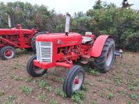 1957 International 350 2WD Antique Tractor with 78 Inch 3 PT Cultivator