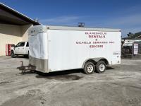 1999 Haulmark 16 Ft T/A Enclosed Trailer w/ Hotsy Pressure Washer