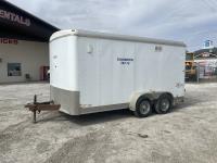 2007 Mirage 14 Ft T/A Enclosed Trailer