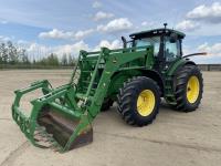 2012 John Deere 7230R MFWD Loader Tractor