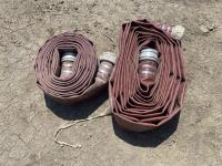 (2) 4 Inch Discharge Hose
