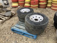 (4) Nokian 265/75R16 Winter Tires w/ Rims