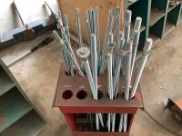 Qty of Threaded Rods with Stand 